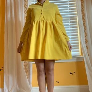 Yellow dress